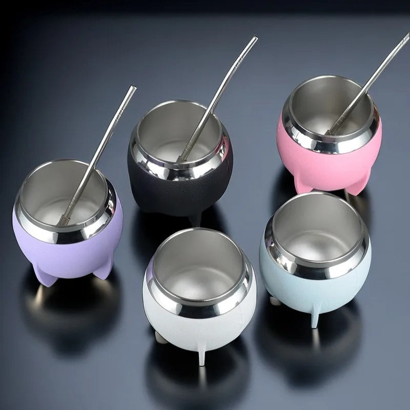 Mate Torpedo, de acero con bombilla