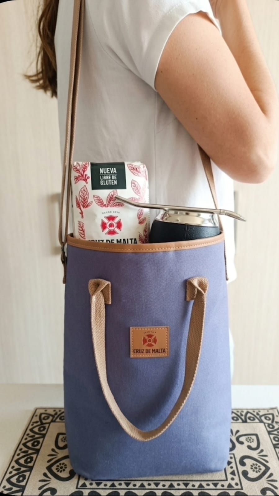 Bolso Matero gris