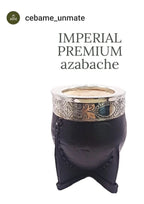 Mate Imperial forrado en cuero de calabaza original