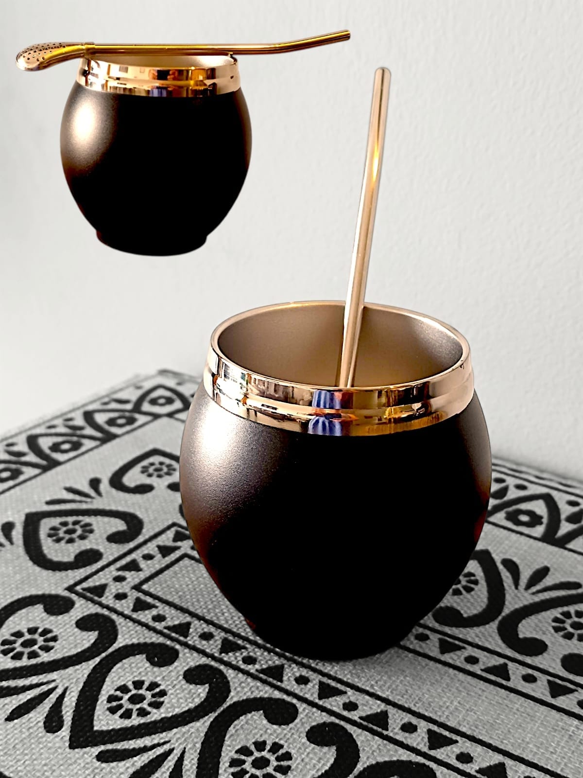 Mate Torpedo, de acero con bombilla