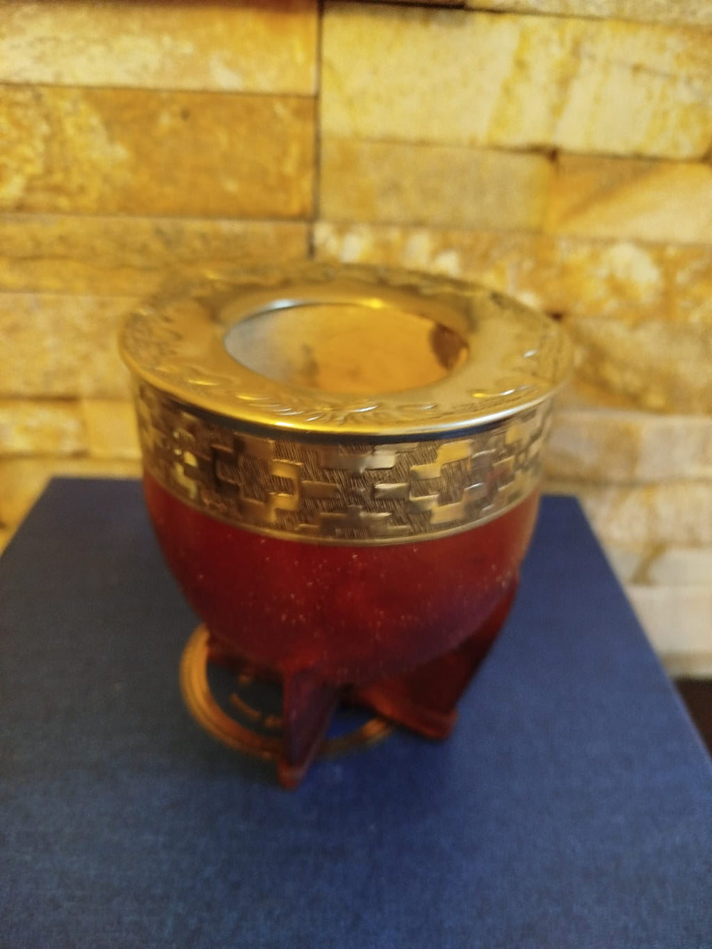 Mate Imperial calabaza cincelado