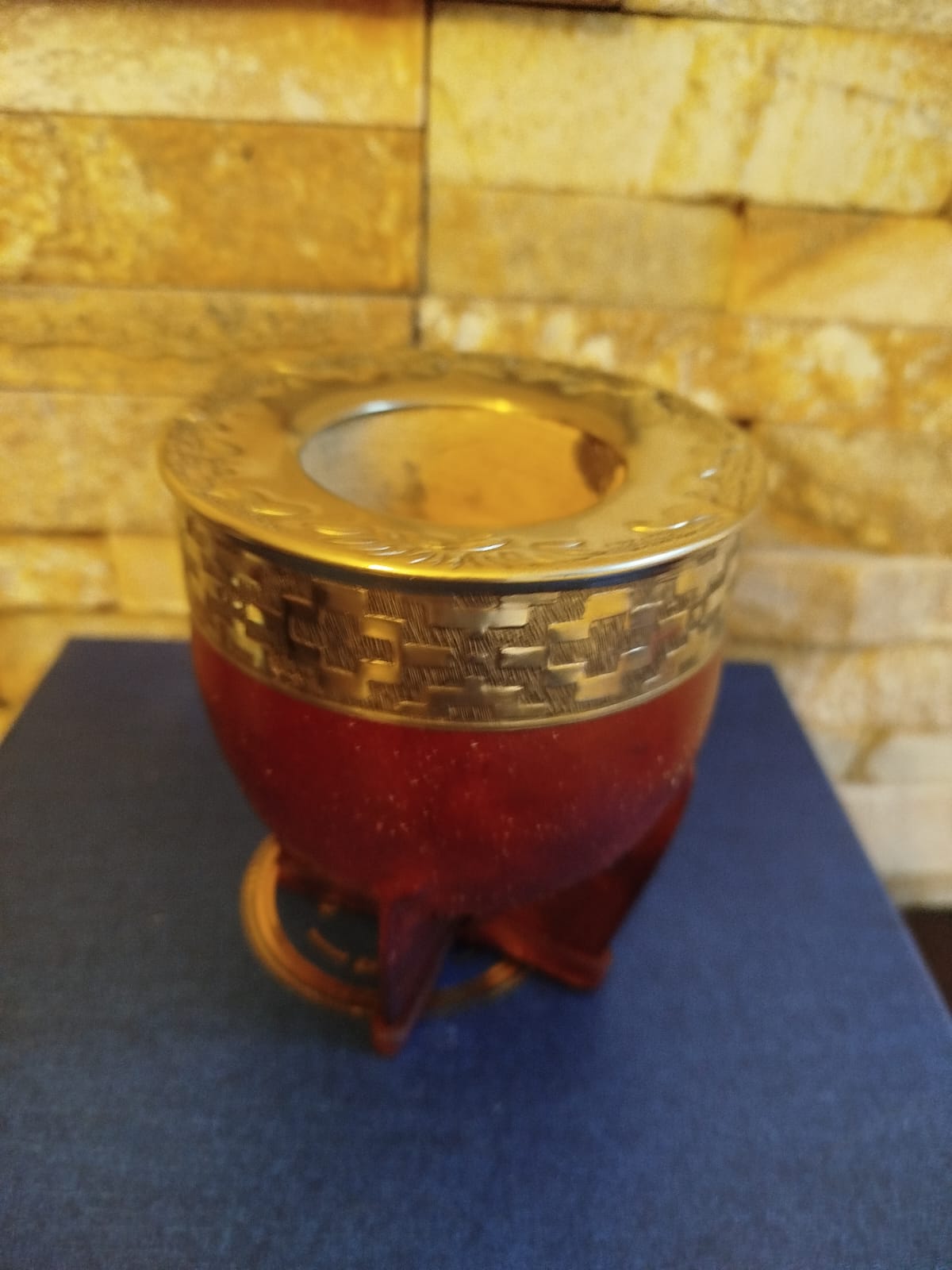 Mate Imperial calabaza cincelado