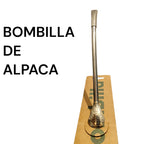 Bombilla de Alpaca Pico Loro PREMIUM