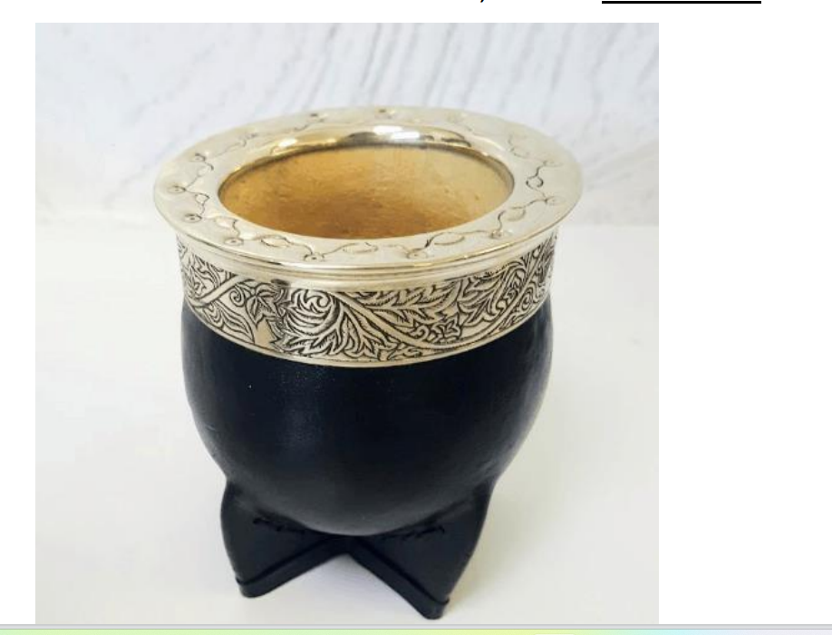 Mate Imperial calabaza cincelado