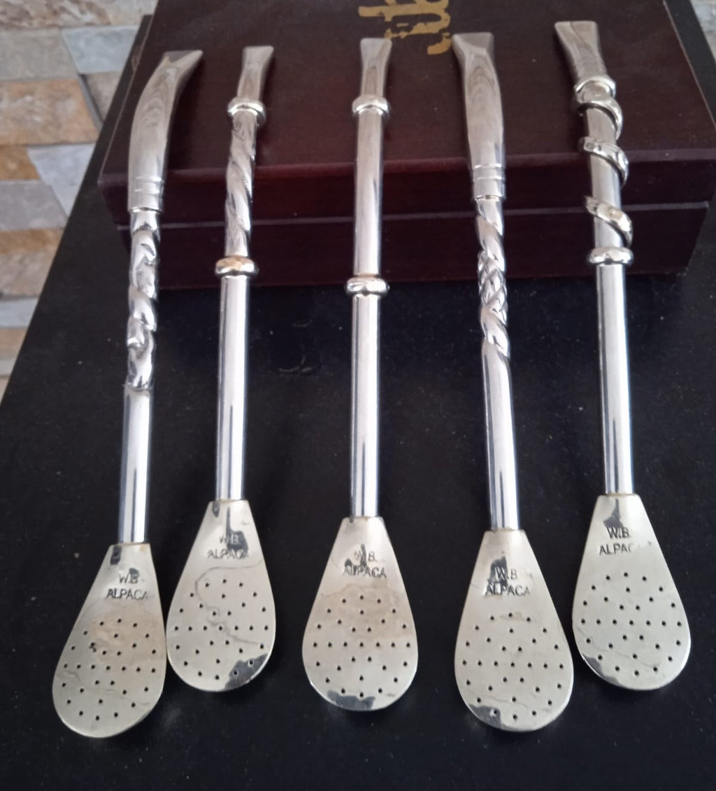 Bombilla de Alpaca Uruguaya